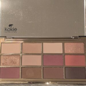 Kokie Professional Eyeshadow Palette - Rich Pink and Brown Hues